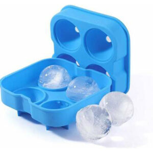 silicone ice sphere molds 4 balls