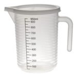 High Quality Plastic Measuring Cup w Cover 1000 ml