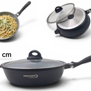 DOSTHOFF INDUCTION MASTER SAUTE PAN BLACK 28 CM 4.5 L