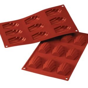 Silicone Madeleine Cake Mold 9 Cavities