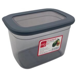 1.3 L Poli Food Storage Box with Silicon Rim Cover