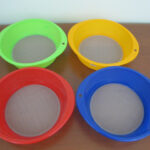 Big Colored Plastic Strainer