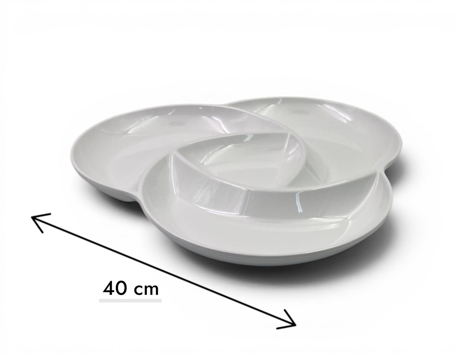 ccdb7b50636766a9284719e8f273fb18.jpg Triangular Shape divided tray 40 cm