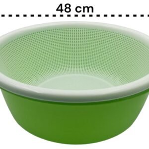 Set of extra large strainer with bowl 48 cm - 23L