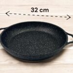 Dosthoff Cast Aluminum Granite Coated Paella Pan 32 cm