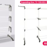 Expanding Three Layered Cloth Dryer with Wheels