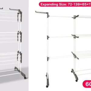 Expanding Three Layered Cloth Dryer with Wheels