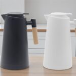 Dosthoff Modern Insulated Carafe Natural Wood Handle 1L