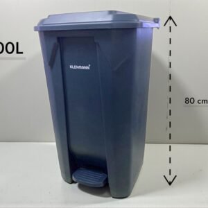 Heavy Duty Plastic Pedal Dustbin 100L