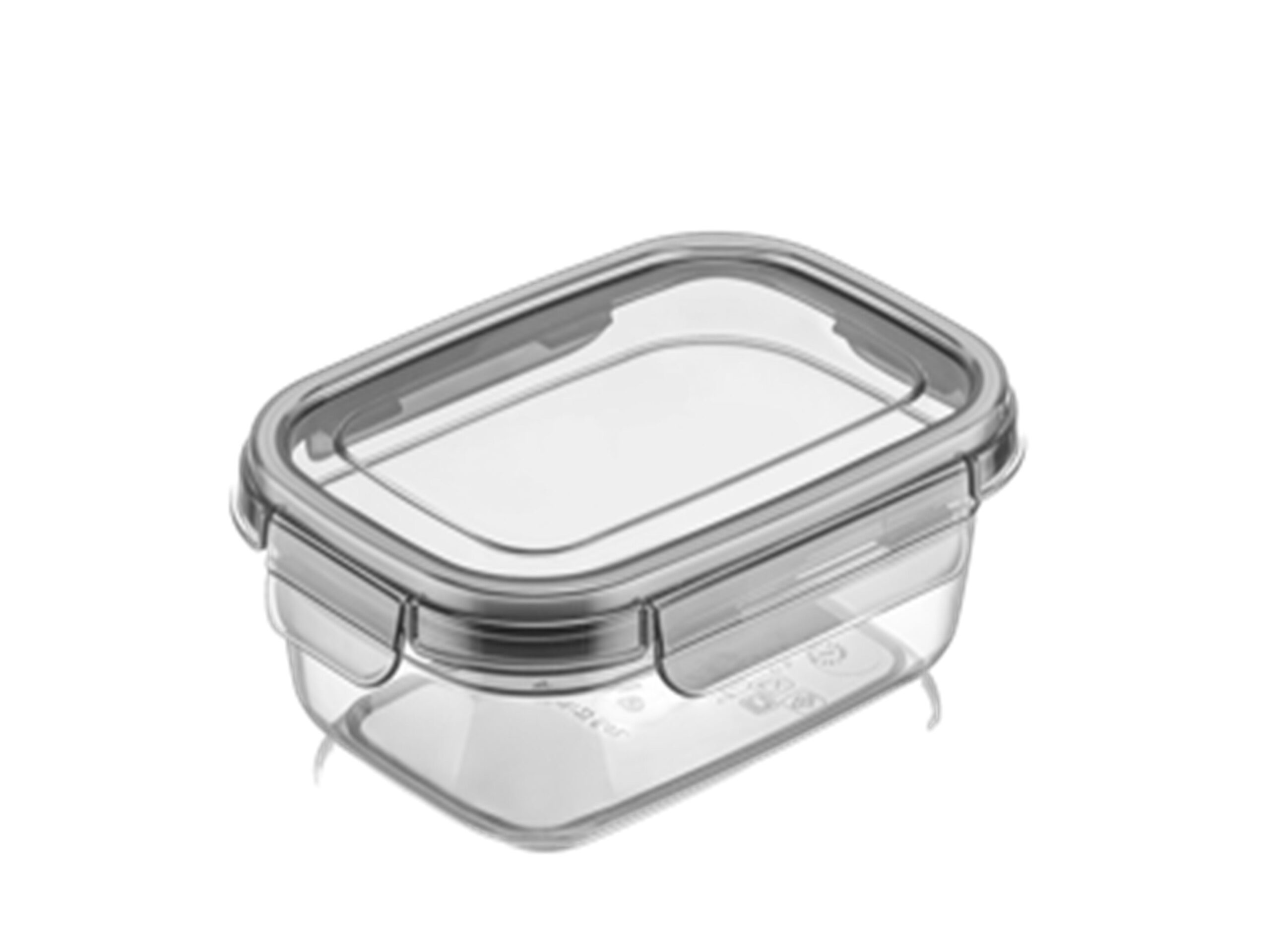 d2fc94fa428d42cfeafc1552afad6e96.jpg 670 ml Tesny Food Storage Box with Lock Cover