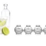 4 spherical ice tray - Diameter 5 cm each