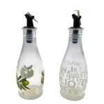 High quality oil bottle with locked cover