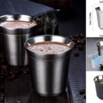 Double Wall Insulated Stainless Steel Espresso Cup 80 ML