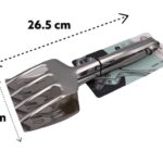 SS Wide Serving Tong Turner and Fork
