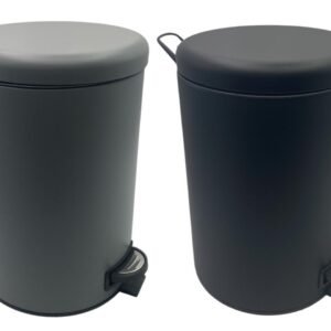 Soft Matt Color SS Dustbin with pedal 12 L