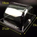 Medium Polycarbonate Roll Top Cover GN 1/2 - Narrow