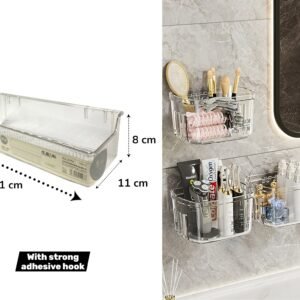 Perforated Unbreakable Transparent Storage Organizer 3