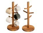Acacia Wood Mug Tree