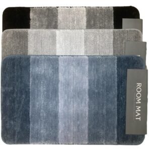 Soft touch fluffy microfiber floor mat 80 x 50 cm