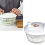 Salad Spinner with Rubber Bottom Ring