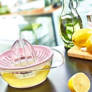 Crystal Plastic Citrus Squeezer
