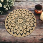 Round Mandala Table Placemat 38 cm