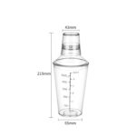 Boston Polycarbonate Shaker 530 ml