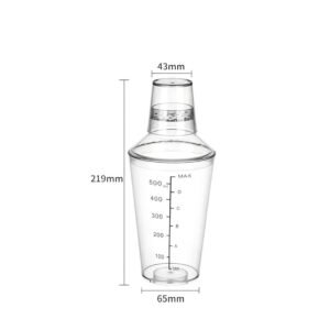 Boston Polycarbonate Shaker 530 ml