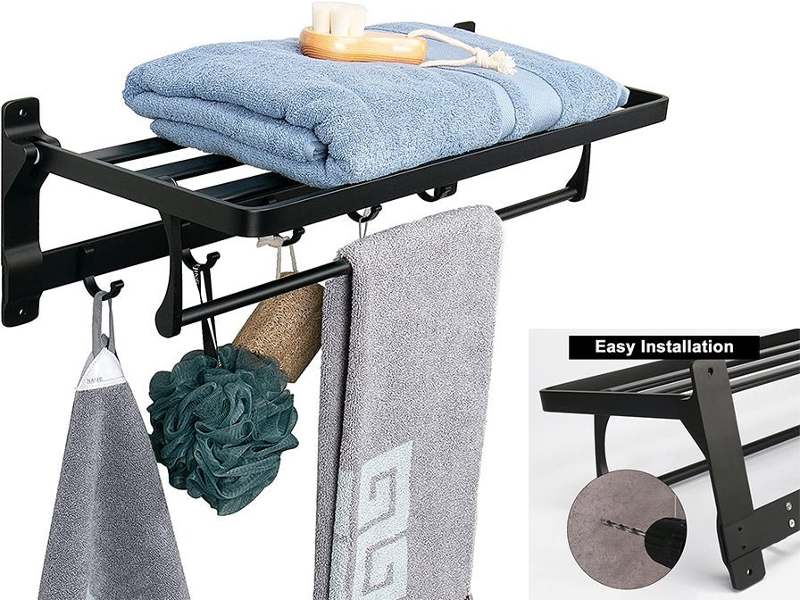 dc972adbaa92e26212efb82a941073d8.jpg Alum Bathroom Towel Rack with Towl Bar and 5 Hooks