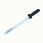 Small oval knife sharpening rod