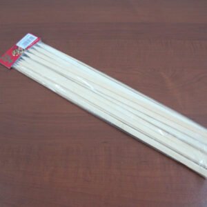 Flat Bamboo. Skewers; 40 cm