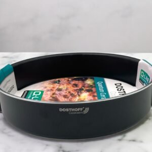 Dosthoff Black Quantum Round Oven Tray 32 cm