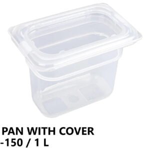 Gastronorm Plastic Storage Container 1/9 150 mm - 1 L