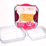 Dotted Squared Oven Tray Set of 2