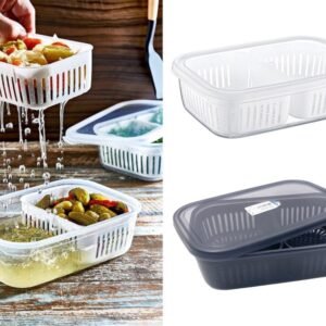 Nare Storage Box Medium 2 L with 2 Strainers