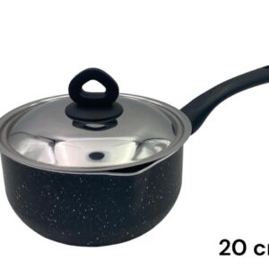 Black Granite Nouval Sauce Pan 20 cm