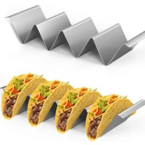 Stainless Steel Taco Holder for 4 Tacos