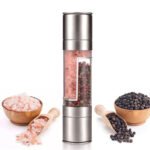 Double Headed Pepper and Salt Seasoning Grinder