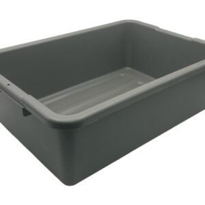 Rectangular Plastic Service Storage Tote Box 52.5 x 38 x 16.5