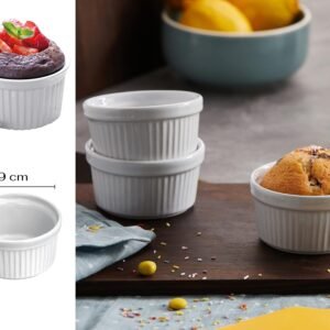Oven Safe Porcelain Ramkin 9 cm X2