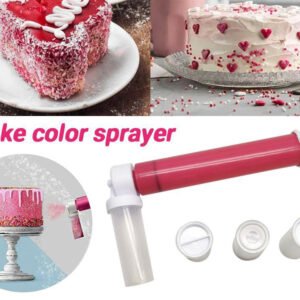Cake Color Sprayer with 4 Refills