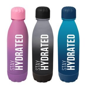550 ml Stay Hydrated Unbreakable Plastic Water Bottle