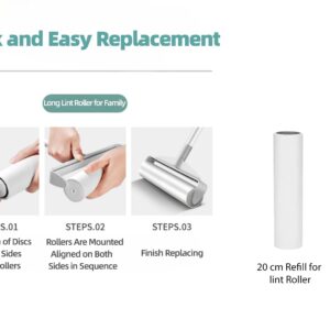 Refill for 20 cm Lint Roller Brush
