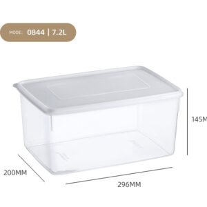 Clear Hermetic Food Preservation Box 7.2 lt