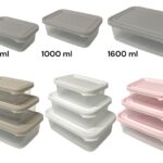 Gold-Med Rectangular Food Storage Set of 3