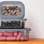 Set of 3 Poli Food Storage Box with Silicon Rim Cover
