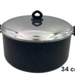 Black Granite Nouval Casserole 34 cm