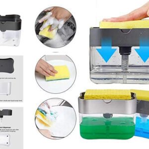 Soap Pump and Sponge Caddy
