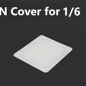Cover for Gastronorm Plastic Storage Container 1/6