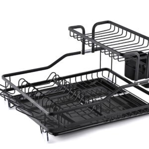 Dosthoff Black Aluminium Dish Rack